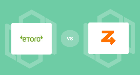 logo eToro vs Logo Zulutrade