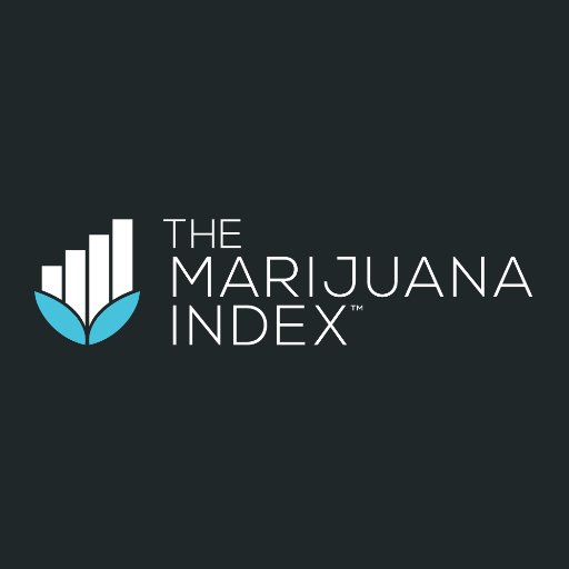 logo the marijuana index (indice bursatil que agrupa las 29 empresas de cannabis que cotizan en la bolsa)